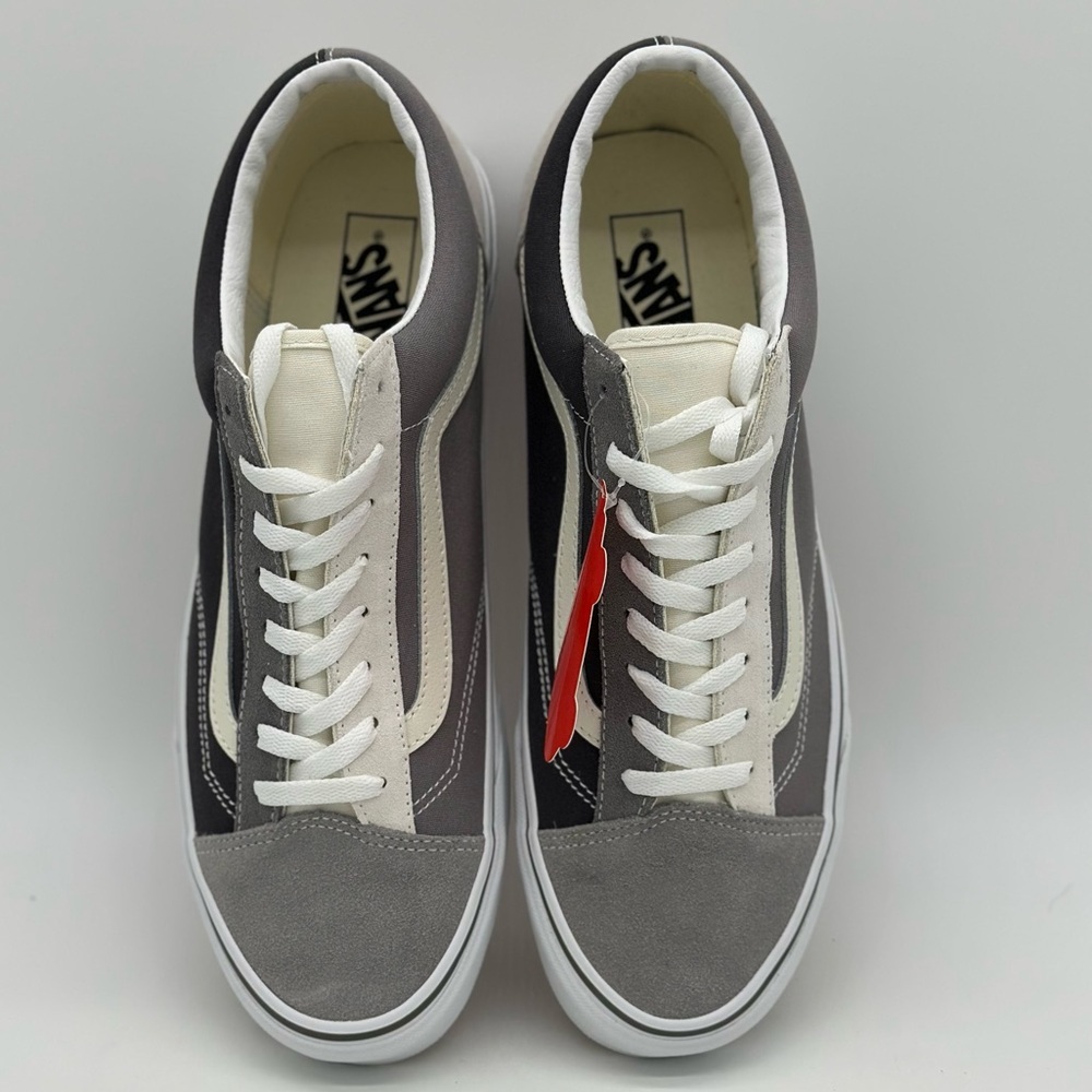 Gray and White Sneakers - Picture 3 of 10